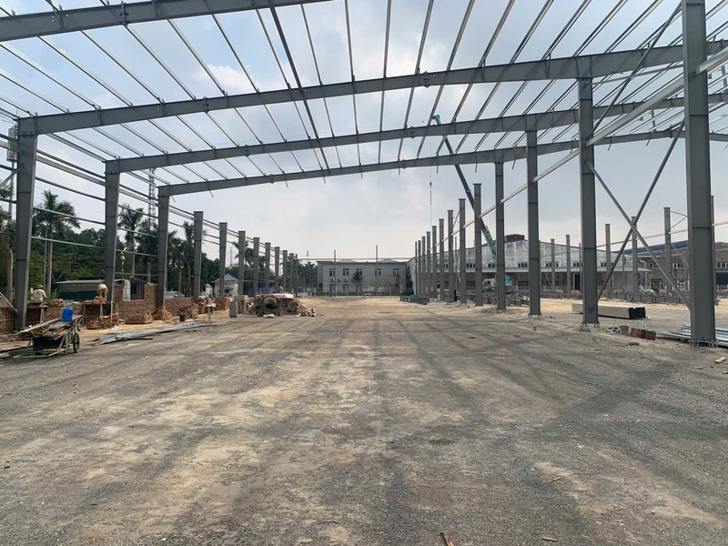 Nhà xưởng, nhà kho 69x135m tại KCN Châu Sơn, Phủ Lý, Hà Nam - Nhà Xưởng Phúc Minh Dũng - Công Ty TNHH Xây Dựng Và Thương Mại Phúc Minh Dũng