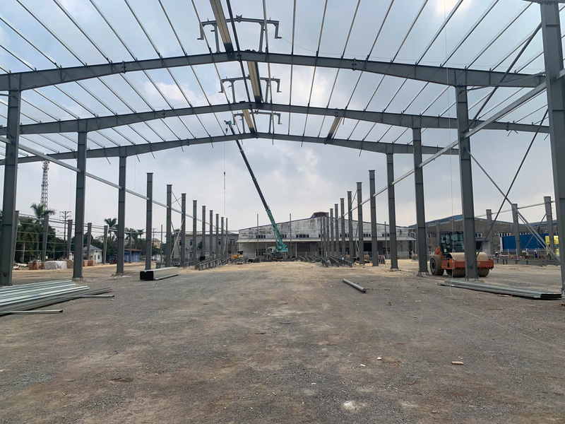 Nhà xưởng, nhà kho 69x135m tại KCN Châu Sơn, Phủ Lý, Hà Nam - Nhà Xưởng Phúc Minh Dũng - Công Ty TNHH Xây Dựng Và Thương Mại Phúc Minh Dũng