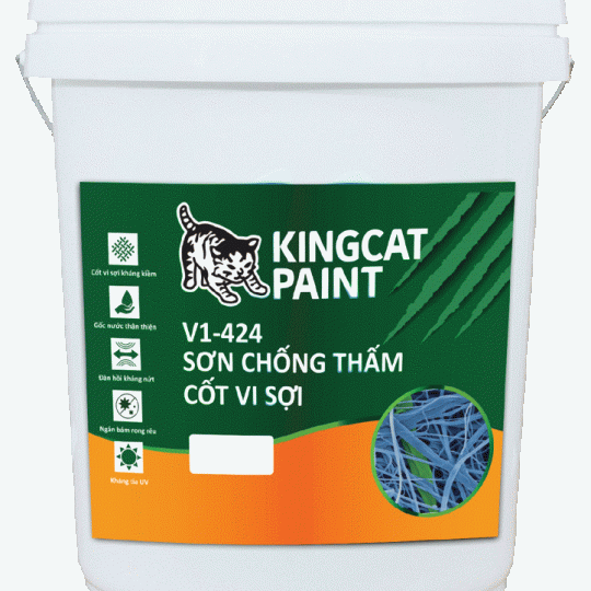 Sơn Kingcat V1 424 - Vật Liệu Chống Thấm Sao Băng - Công Ty TNHH Thương Mại Dịch Vụ Công Nghệ Sao Băng