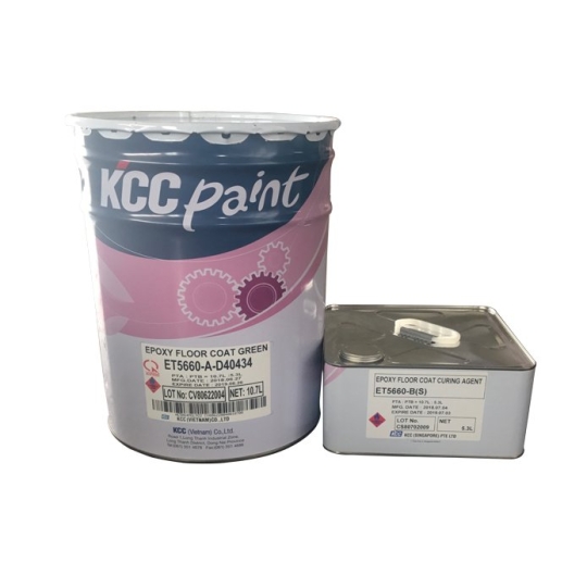 Sơn lót Epoxy hệ lăn KCC ET5660 - Vật Liệu Chống Thấm Sao Băng - Công Ty TNHH Thương Mại Dịch Vụ Công Nghệ Sao Băng