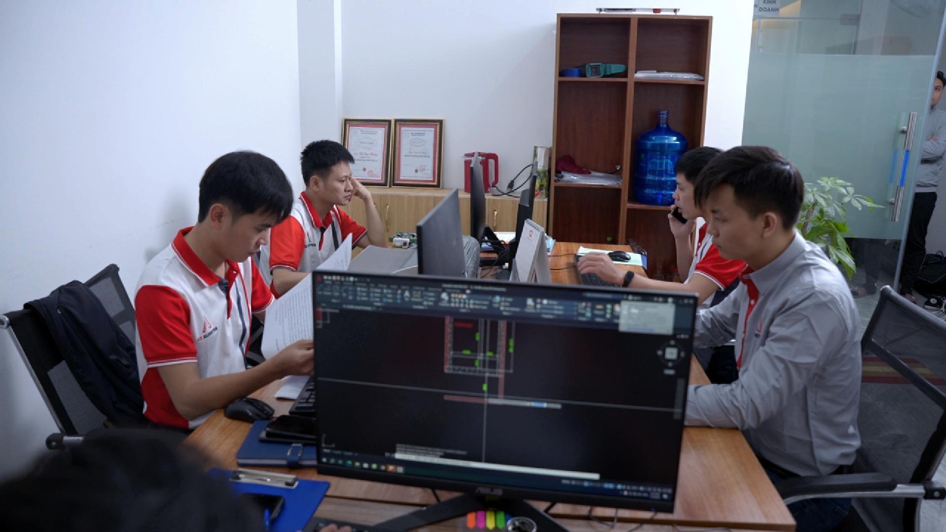 Hình ảnh công ty thang máy kỹ thuật điện AZ