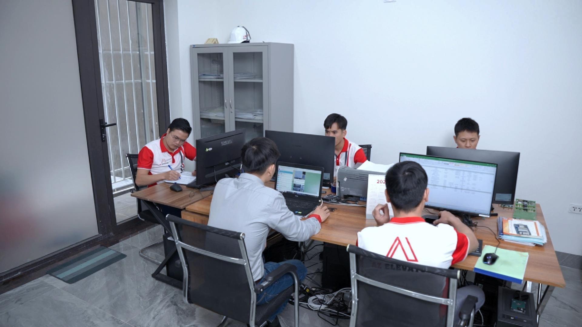 Hình ảnh phòng kỹ thuật AZ