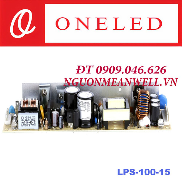Bộ nguồn Meanwell LPS-100-15 - Thiết Bị Điện Công Nghiệp MEANWELL ONELED - Công Ty TNHH ONELED