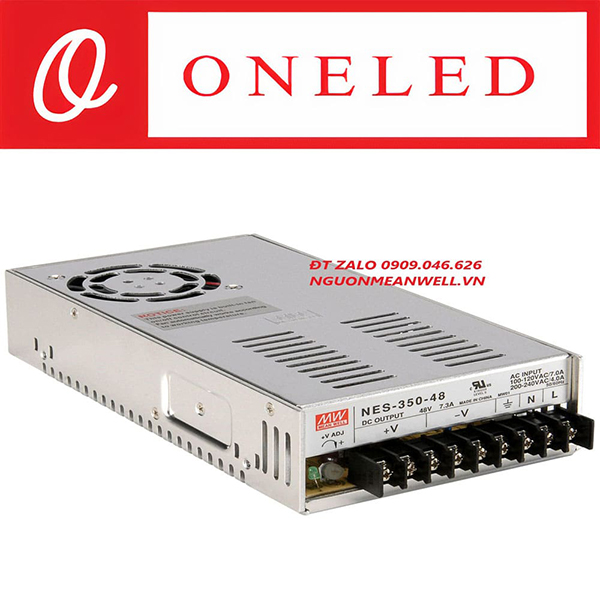 Bộ nguồn Meanwell NES-350-48 - Thiết Bị Điện Công Nghiệp MEANWELL ONELED - Công Ty TNHH ONELED