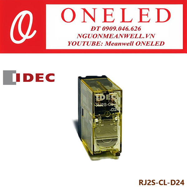 Relay IDEC RJ2S-CL-D24 - Thiết Bị Điện Công Nghiệp MEANWELL ONELED - Công Ty TNHH ONELED