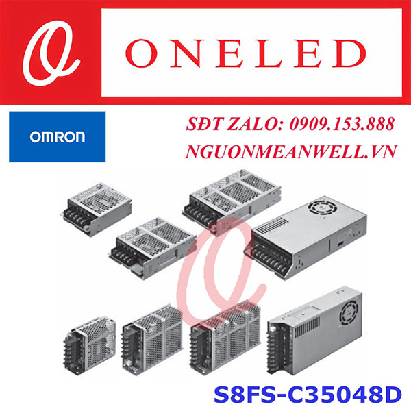 Bộ nguồn Omron S8FS-C35048D - Thiết Bị Điện Công Nghiệp MEANWELL ONELED - Công Ty TNHH ONELED