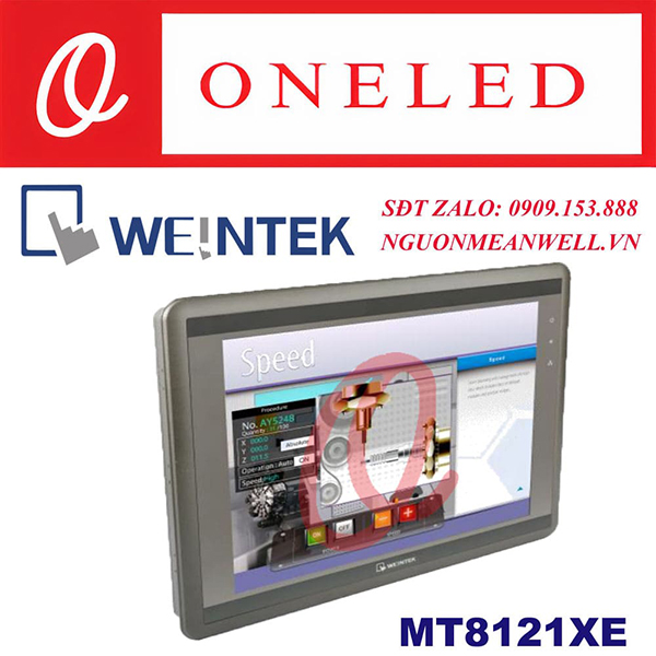 Màn hỡnh MT8121XE Weintek - Thiết Bị Điện Công Nghiệp MEANWELL ONELED - Công Ty TNHH ONELED