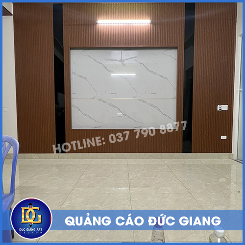 Thi công ốp tường nội thất