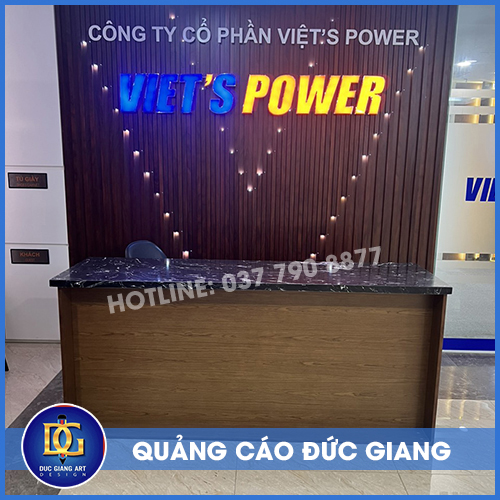 Thiết kế, thi công quầy lễ tân