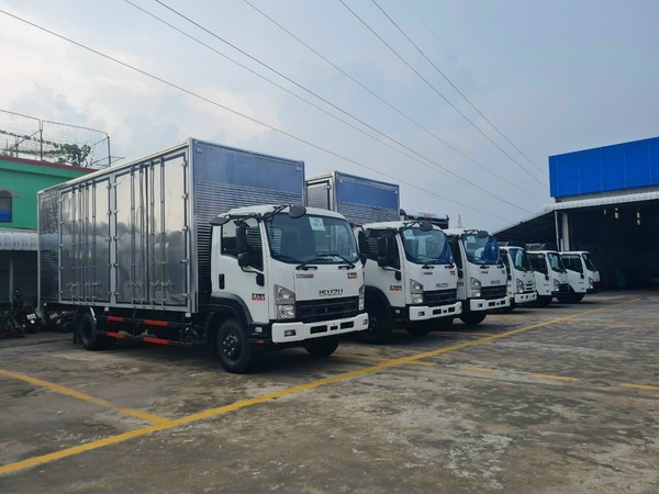 Hình ảnh xe tải thực tế của công ty An Transport - Công Ty TNHH Dịch Vụ Thương Mại Và Tổng Hợp An - Chi Nhánh Hà Nội