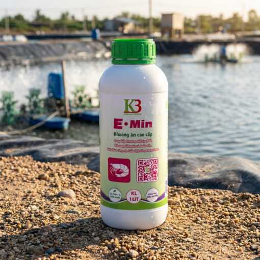 E.MIN – khoáng ăn cao cấp tăng cường đề kháng cho tôm