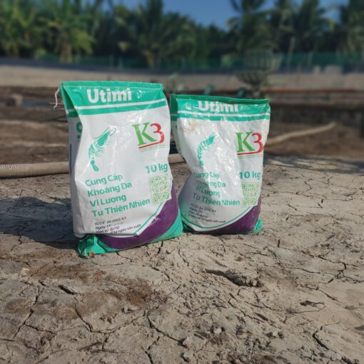 Utimi – khoáng cải tạo nền đáy ao đất