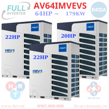 Dàn nóng VRF Aqua 2 chiều 64HP AV64IMVEVS - Nhà Thầu HVAC - Công Ty Cổ Phần Công Nghệ Nhiệt Lạnh