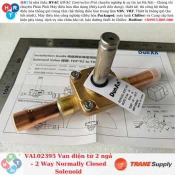 VAL02395 Van điện từ 2 ngả – 2 Way Normally Closed Solenoid - Nhà Thầu HVAC - Công Ty Cổ Phần Công Nghệ Nhiệt Lạnh