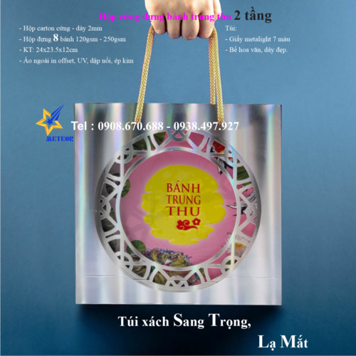 Túi xách giấy đặc biệt - Bao Bì Giấy Sao Băng - Công Ty TNHH Thương Mại Dịch Vụ Công Nghệ Sao Băng