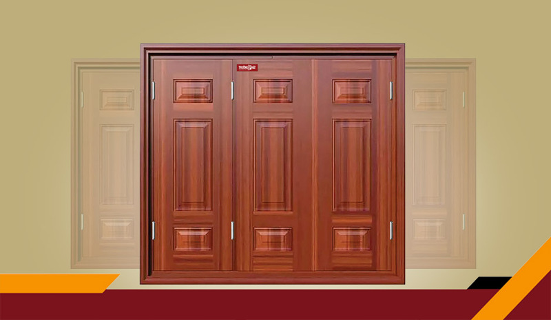 Cửa sổ 3 cánh - Mã S3-Z1 - Cửa Thép Vân Gỗ Trường Phát - Công Ty CP Cửa Thép Trường Phát