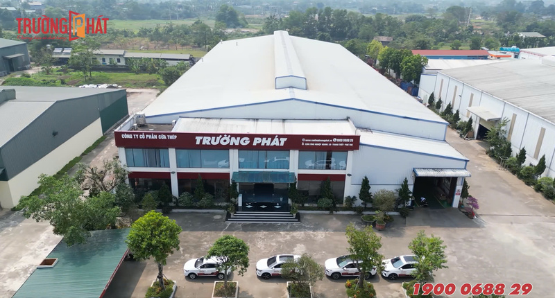 Hình ảnh nhà máy - Cửa Thép Vân Gỗ Trường Phát - Công Ty CP Cửa Thép Trường Phát