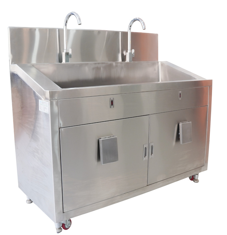 Bồn rửa tay tiệt trùng - Thi Công Phòng Sạch Đạt Chuẩn GMP Trọn Gói  - Công Ty Cổ Phần Euro Clean Room