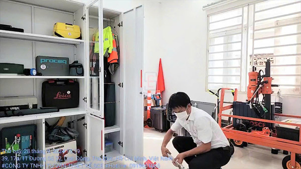 Hình ảnh kiểm định công trình thực tế - Kiểm Định Chất Lượng Xây Dựng HCM