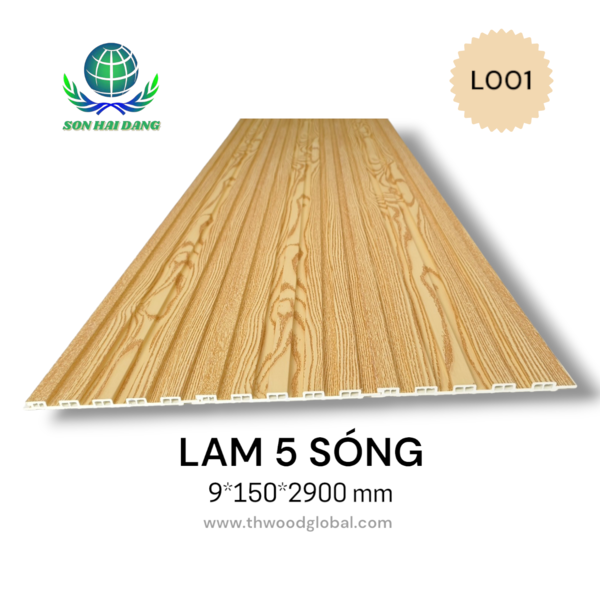 Lam 5 sóng - Ván ép TH  -  Công Ty Trách Nhiệm Hữu Hạn Thương Mại Gỗ TH