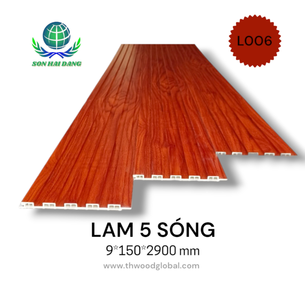 Lam 5 sóng - Ván ép TH  -  Công Ty Trách Nhiệm Hữu Hạn Thương Mại Gỗ TH