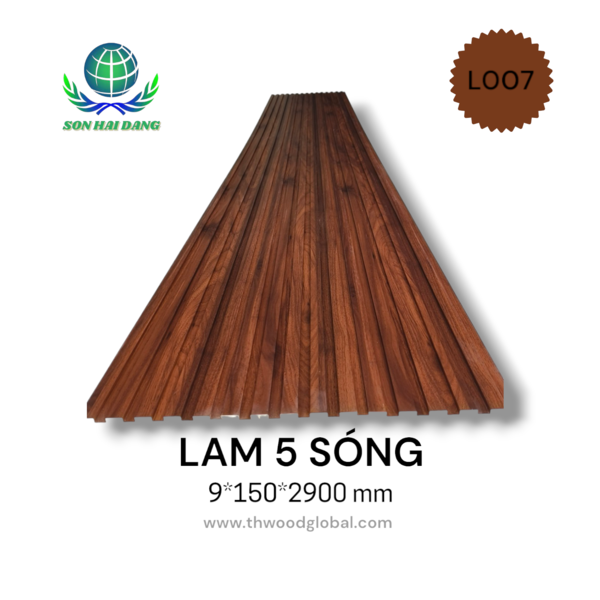 Lam 5 sóng - Ván ép TH  -  Công Ty Trách Nhiệm Hữu Hạn Thương Mại Gỗ TH