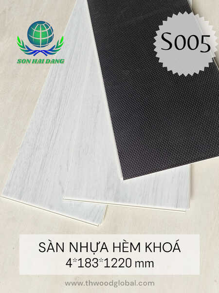 Sàn nhựa hẻm khóa S005 - Ván ép TH  -  Công Ty Trách Nhiệm Hữu Hạn Thương Mại Gỗ TH