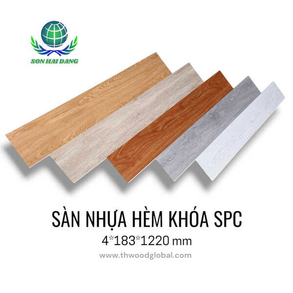 Sàn nhựa hẻm khóa SPC - Ván ép TH  -  Công Ty Trách Nhiệm Hữu Hạn Thương Mại Gỗ TH