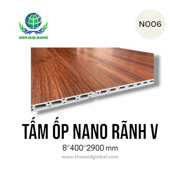 Tấm ốp nano rãnh V N006 - Ván ép TH  -  Công Ty Trách Nhiệm Hữu Hạn Thương Mại Gỗ TH