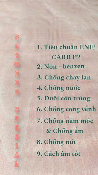 Ván ép chống cháy chống nước - Ván ép TH  -  Công Ty Trách Nhiệm Hữu Hạn Thương Mại Gỗ TH