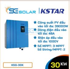 Biến tần điện mặt trời 30KW-KSTAR - Chi Nhánh Đồng Nai - Công Ty TNHH Đầu Tư Và Thương Mại Năng Lượng Se Solar