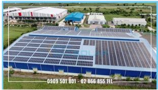 Dự án điện mặt trời xưởng Thanh Long Việt