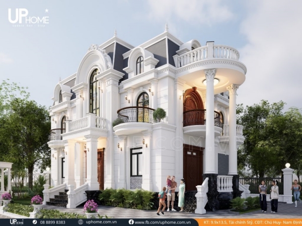 Biệt thự tân cổ điển - Công Ty Cổ Phần Kiến Trúc Và Xây Dựng UpHome