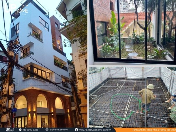 Thi công nhà phố trọn gói - Công Ty Cổ Phần Kiến Trúc Và Xây Dựng UpHome