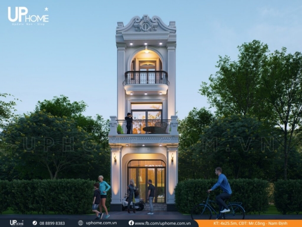 Thiết kế nhà phố - Công Ty Cổ Phần Kiến Trúc Và Xây Dựng UpHome