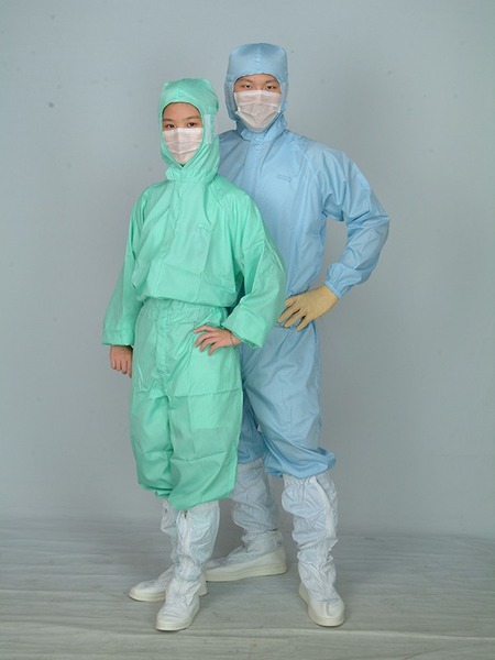 Bộ quần áo phòng sạch dây kéo thẳng liền thân - Công Ty TNHH Vifitek