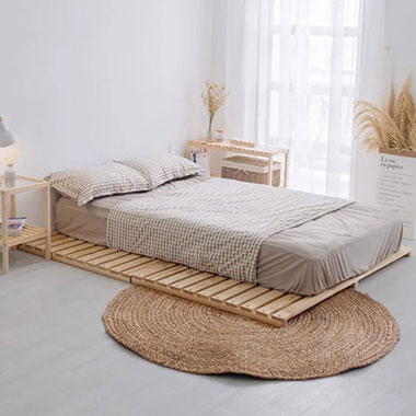Giường ngủ gỗ pallet - Nội Thất Đại Thành - Công Ty Cổ Phần Nội Thất Đại Thành