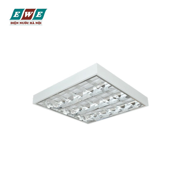 Máng phản quang lắp nổi Duhal 3x9W TDN309