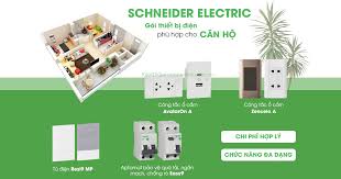 Thiết bị điện Schneider - Công Ty TNHH Tập Đoàn Công Nghiệp Khải Anh