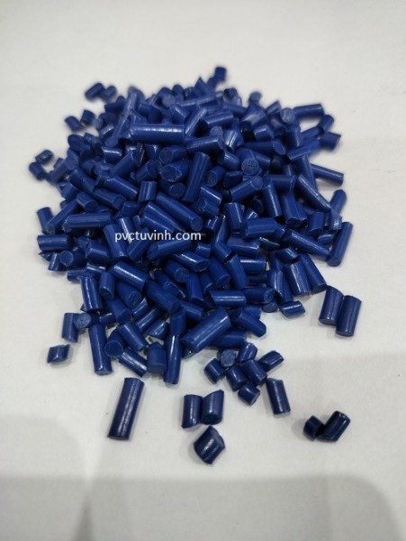 Hạt nhựa PVC xanh dương - Xưởng Sản Xuất Hạt Nhựa PVC Tứ Vinh