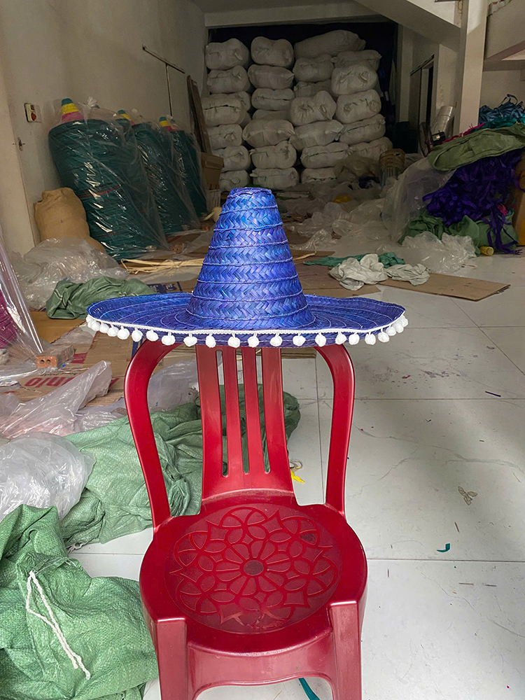 Hình ảnh sản xuất Mũ Rơm Việt Nam