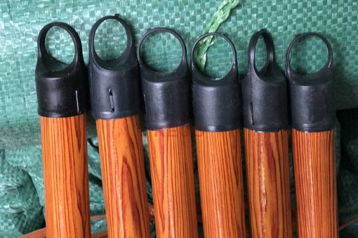 Cán chổi gỗ bọc nhựa PVC