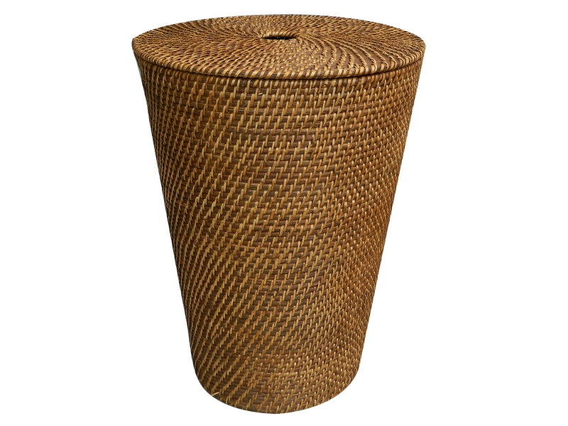 Giỏ đựng đồ mây đan hình tròn