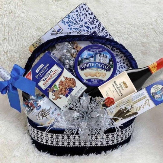 Giỏ quà tết Hamper - set theo yêu cầu - NBP003