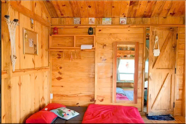 Nội thất nhà gỗ homestay