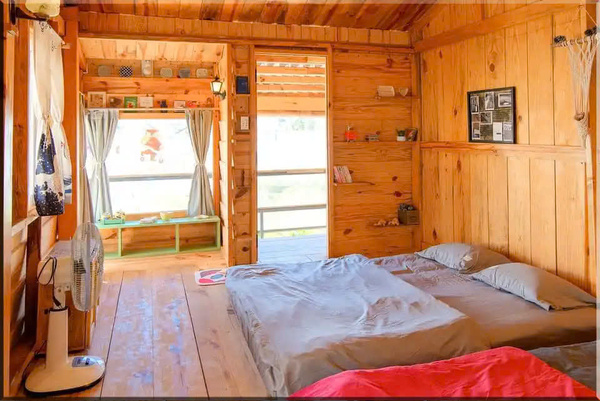 Nội thất nhà gỗ homestay