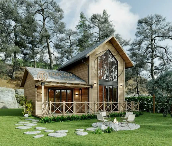 Thiết kế thi công nhà gỗ