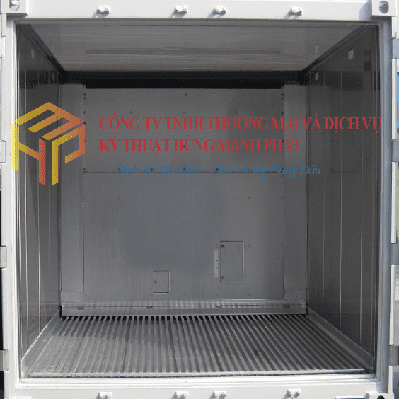 Container lạnh 10 Feet - Hùng Mạnh Phát Container - Công Ty TNHH Thương Mại Và Dịch Vụ Kỹ Thuật Hùng Mạnh Phát