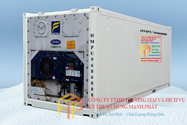 Container lạnh 20 Feet - Hùng Mạnh Phát Container - Công Ty TNHH Thương Mại Và Dịch Vụ Kỹ Thuật Hùng Mạnh Phát