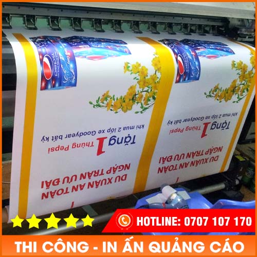 In giấy ảnh ngoài trời - In ấn Quảng Cáo Lục Giác - Công Ty Cổ Phần Thiết Kế Quảng Cáo Lục Giác